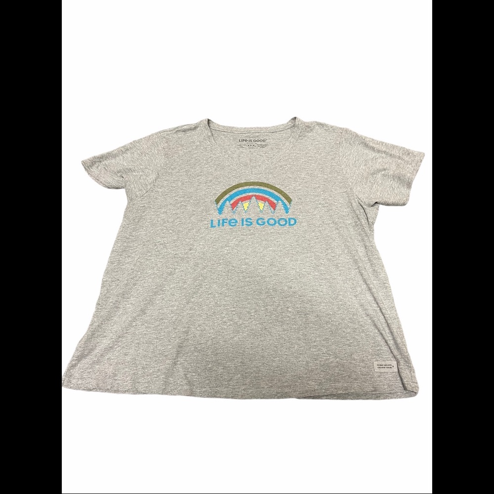 Life is Good crusher tee